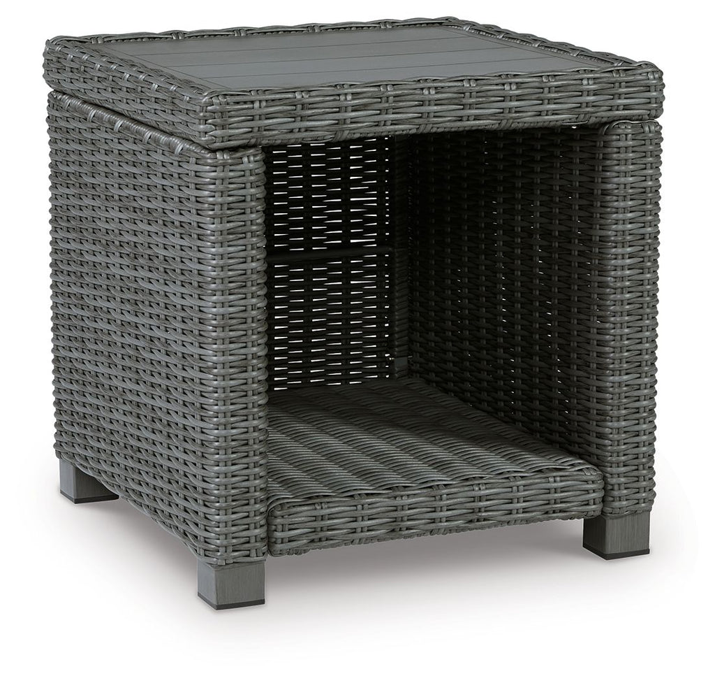 Elite Park - Square End Table - Gray by Unique Piece Furniture