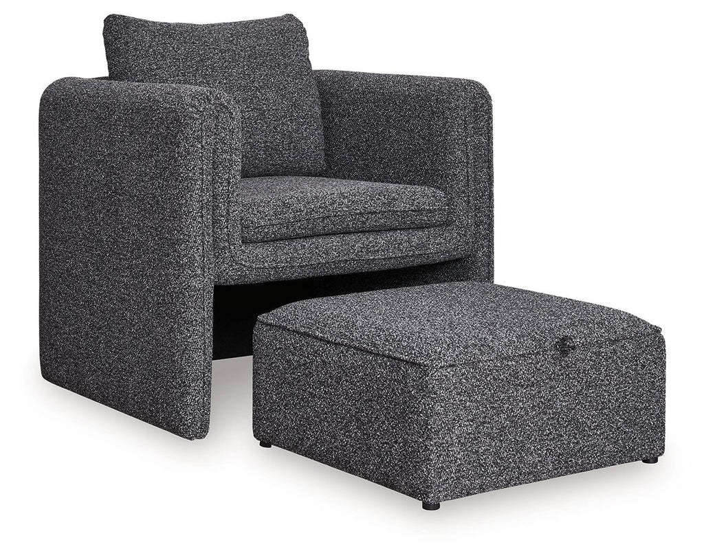 Vreni - Accent Chair - Charcoal / Black by Unique Piece Furniture