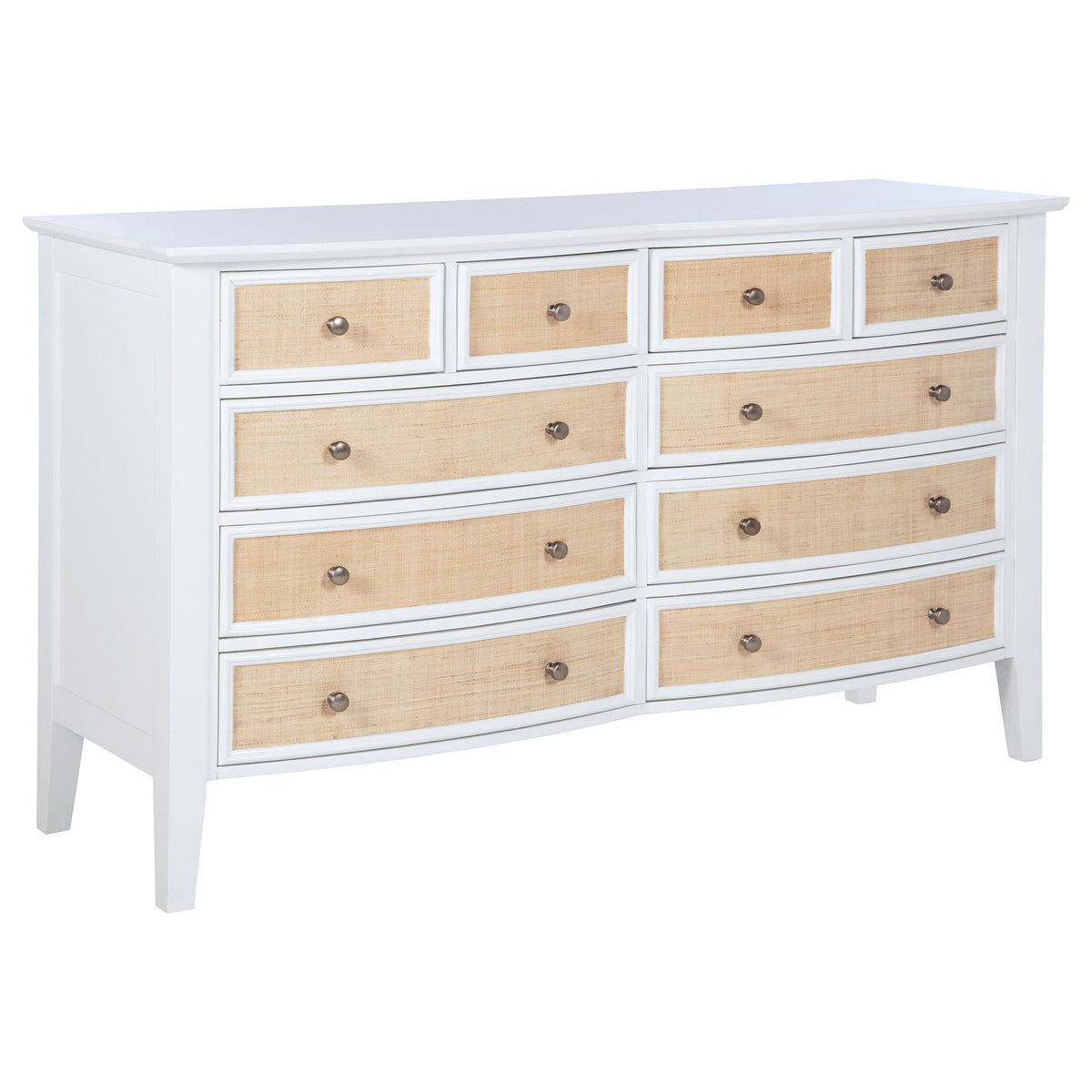 Bexhill 10-drawer Dresser Cabinet White by Unique Piece Furniture