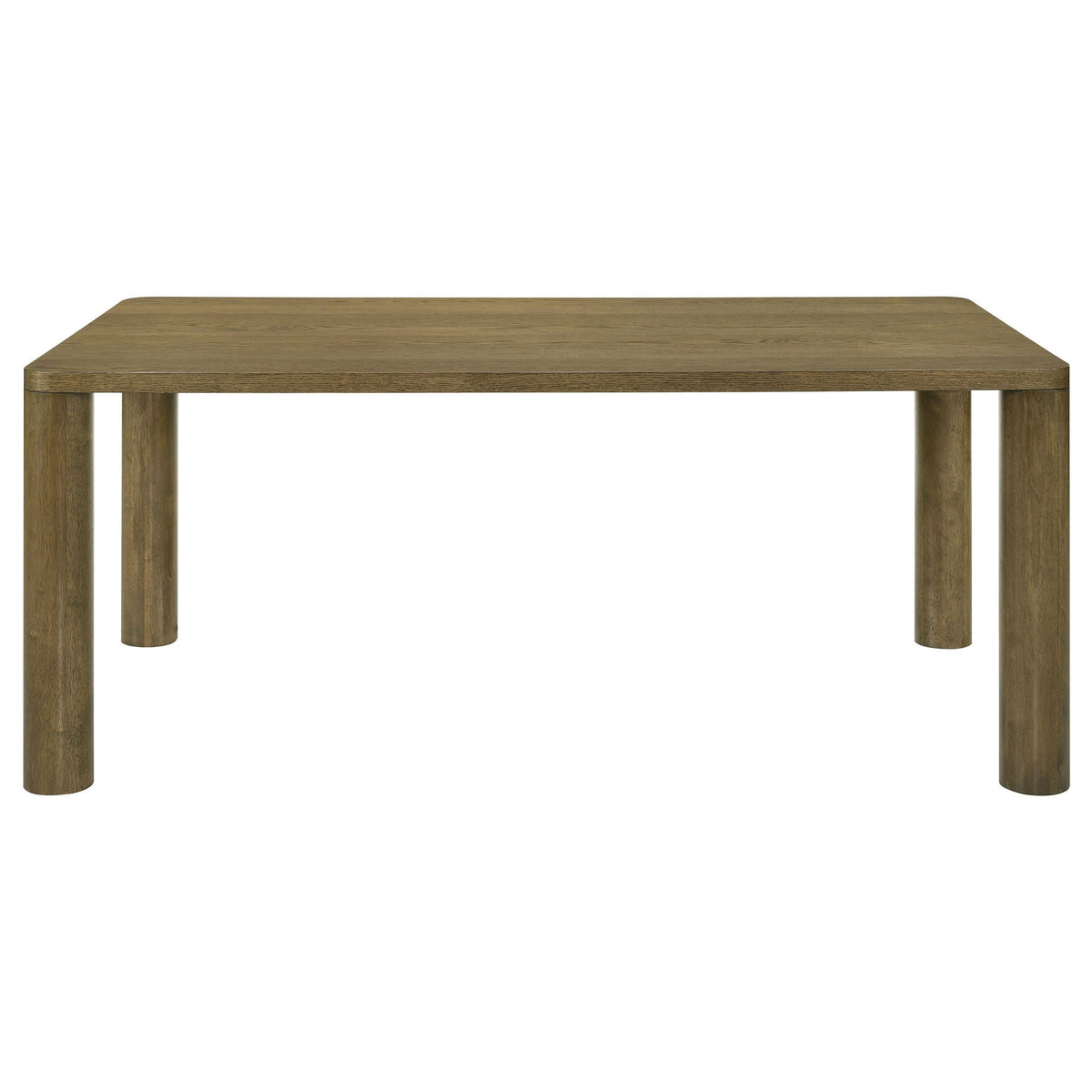 Castlewood 71-inch Rectangular Wood Dining Table Brown Oak by Unique Piece Furniture