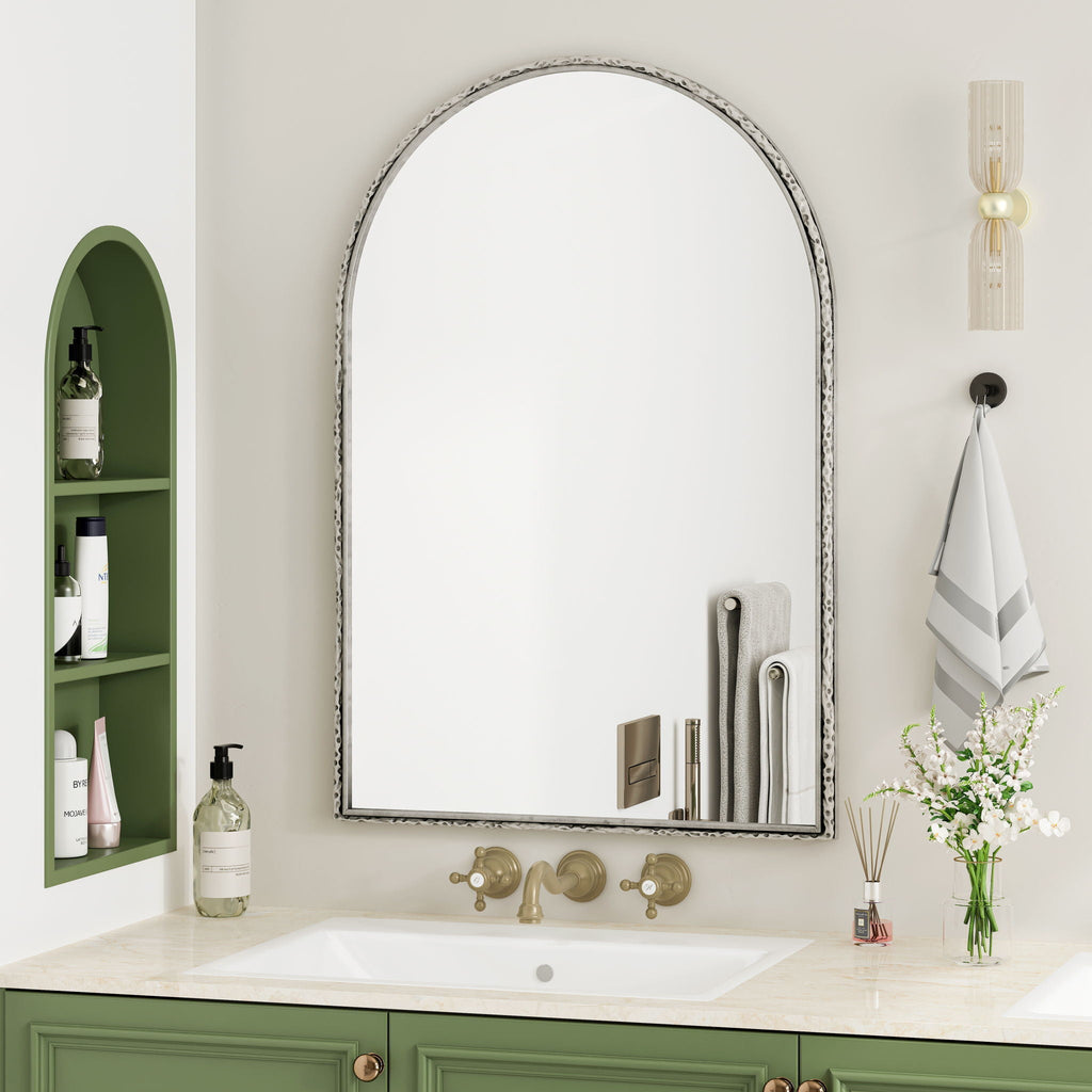 Arched Mirror With Shatterproof Glass by Unique Piece Furniture