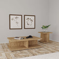 Cortona 2-piece Coffee and End Table Set Mango by Unique Piece Furniture