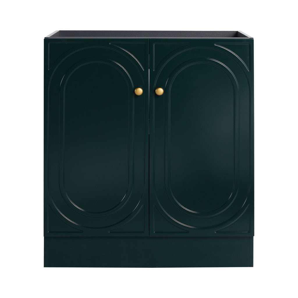Modern Freestanding Bathroom Vanity With Soft Close Cabinet Doors by Unique Piece Furniture