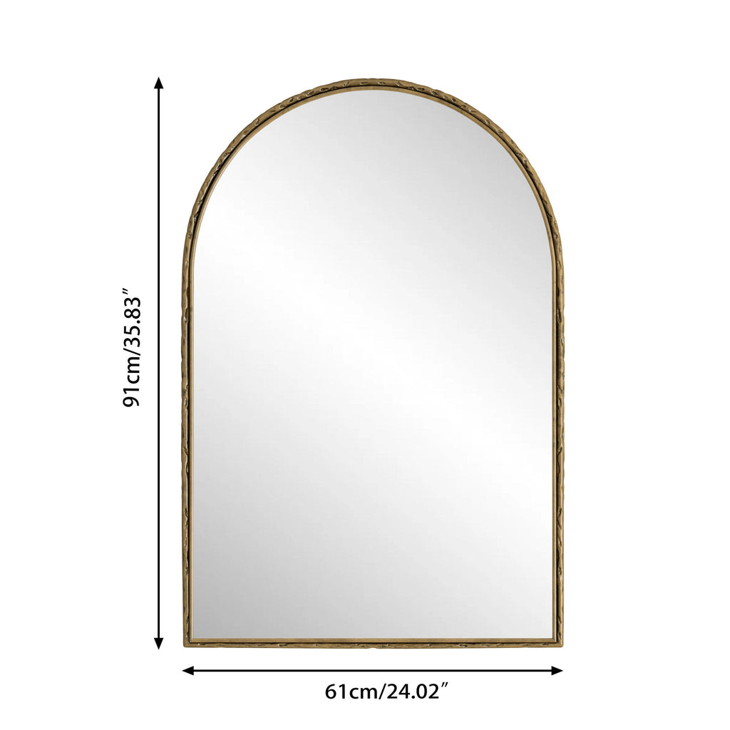 Arched Mirror With Shatterproof Glass by Unique Piece Furniture