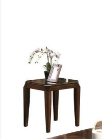 Docila - 3 Piece Pack Coffee With End Table (Set of 3) - Walnut by Unique Piece Furniture