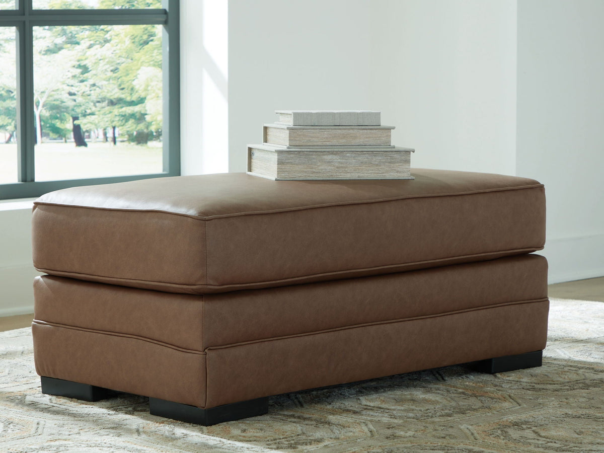 VillaCourt - Ottoman - Caramel by Unique Piece Furniture