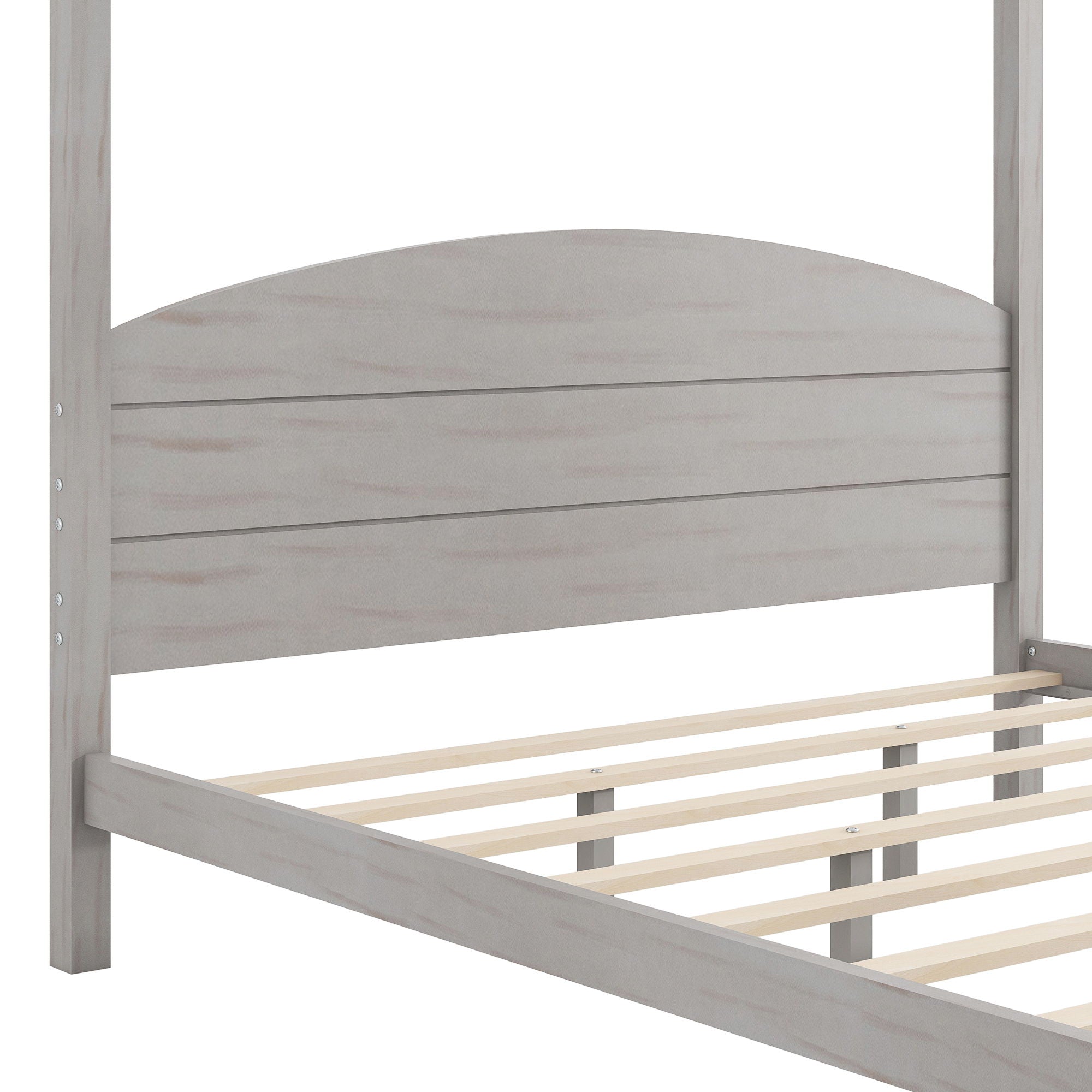 anopy Platform Bed With Headboard And Support Legs by Unique Piece Furniture
