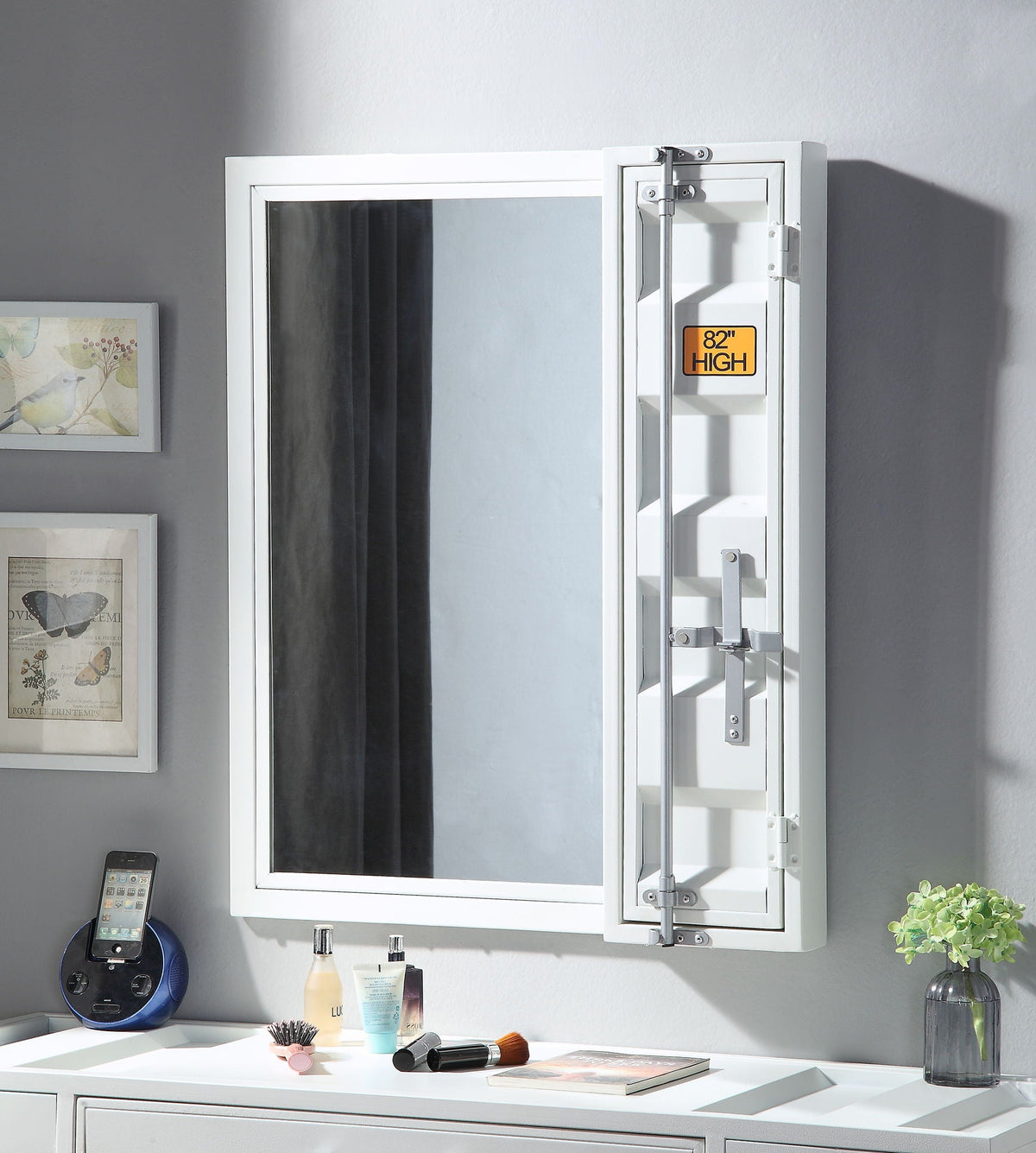 Cargo - Vanity Mirror, Clear Reflection by Unique Piece Furniture