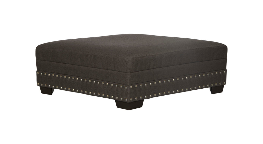Crawford - Cocktail Ottoman - Dark Gray by Unique Piece Furniture