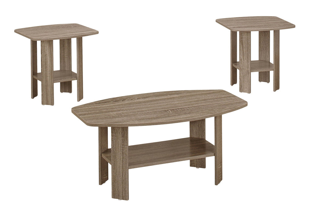 Table Set, Coffee, End, Side, Accent For Living Room (Set of 3) by Unique Piece Furniture