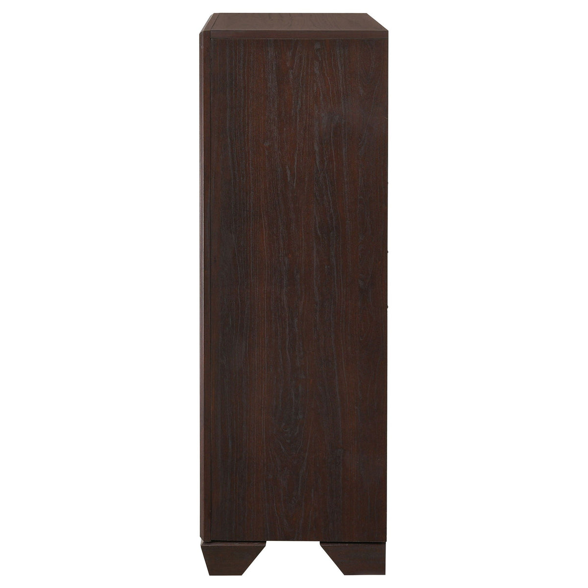 Kauffman 5-drawer Bedroom Chest Dark Cocoa by Unique Piece Furniture