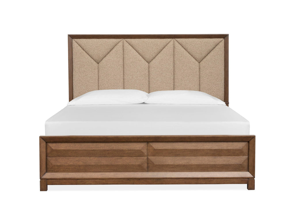 Callisto - Upholstered Panel Bed by Unique Piece Furniture