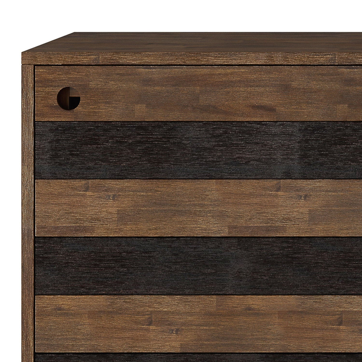 Clarkson - Medium Storage - Rustic Natural Aged Brown by Unique Piece Furniture