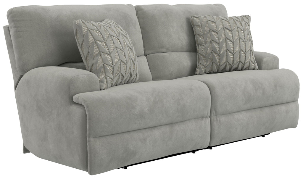 Renaldo - Power Sofa With Zero Gravity Recline - Stone by Unique Piece Furniture