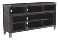 Todoe - LG TV Stand w/Fireplace Option - Gray by Unique Piece Furniture