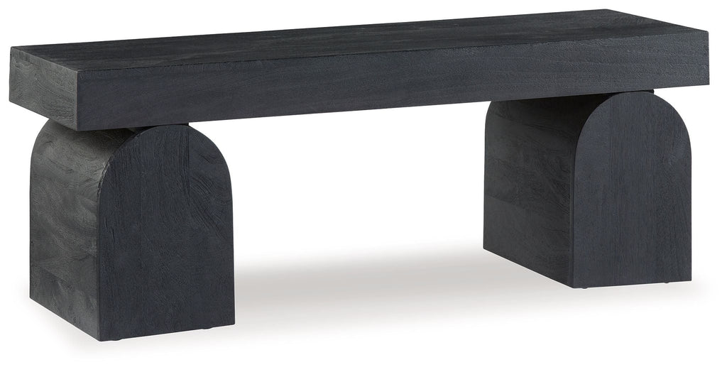 HoLGrove - Accent Bench - Black by Unique Piece Furniture