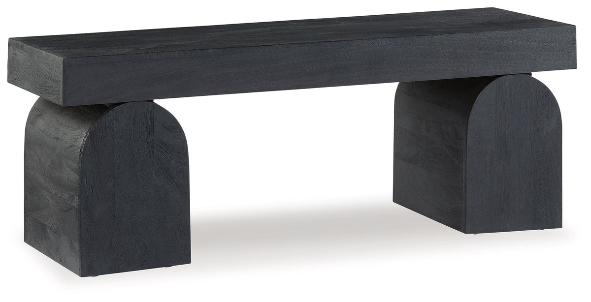 HoLGrove - Accent Bench - Black by Unique Piece Furniture