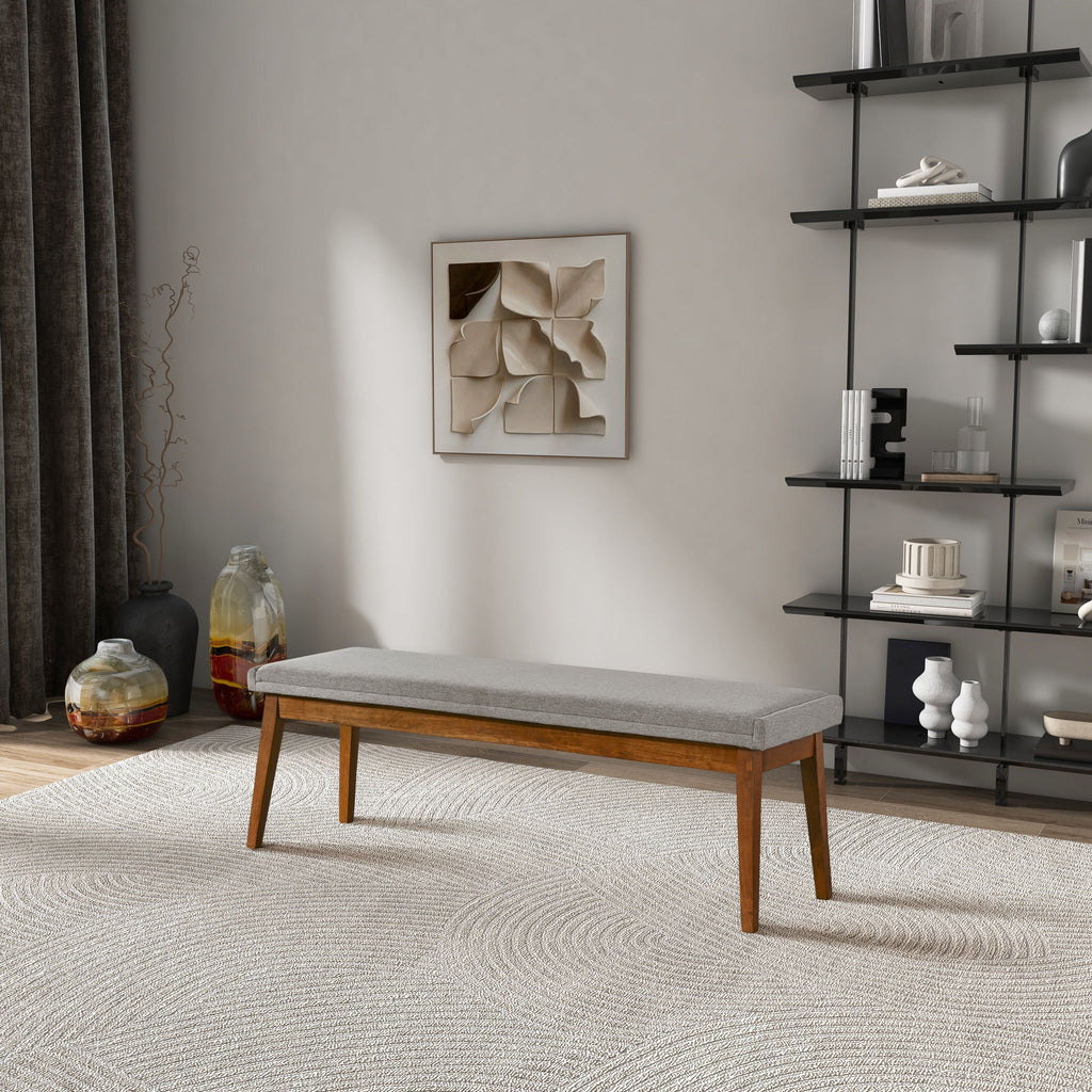 Warren - Bench - Ash Gray by Unique Piece Furniture