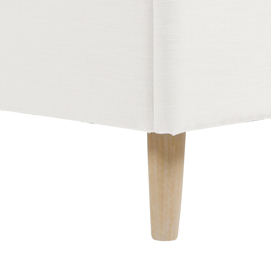 Stockholm - Modern Wavy Headboard Platform Bed by Unique Piece Furniture