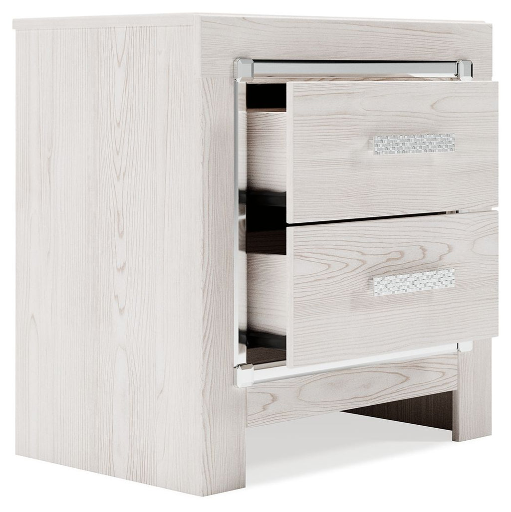 Altyra - Two Drawer Night Stand - White by Unique Piece Furniture