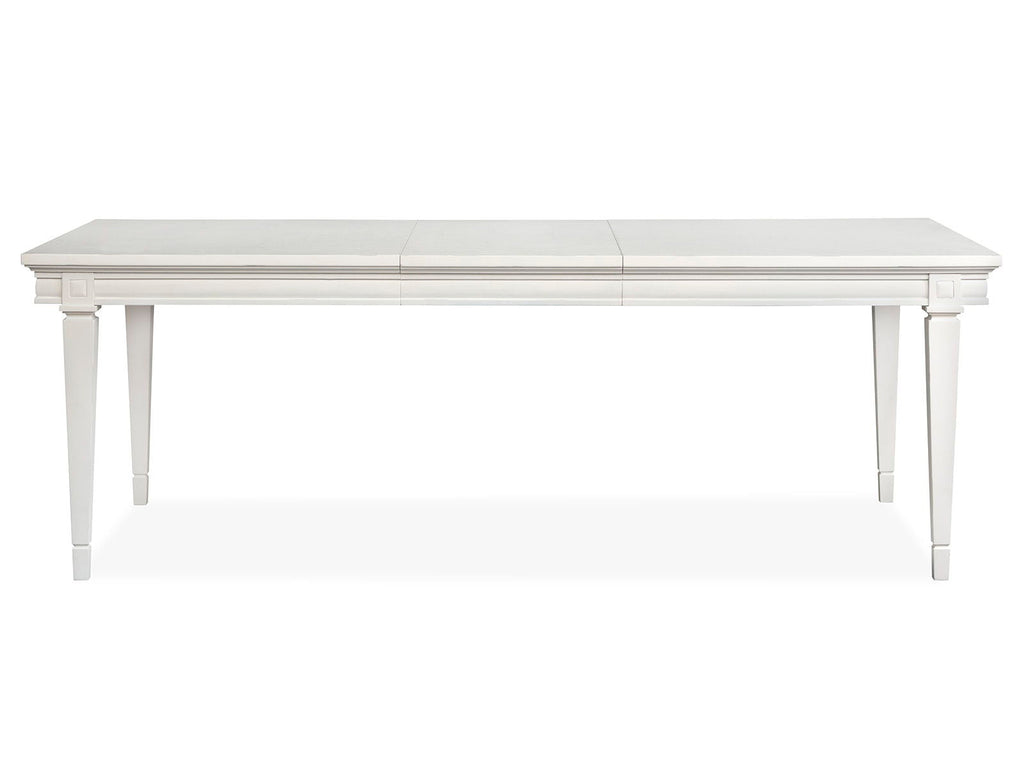 Willowbrook - Extendable Rectangular Dining Table - Egg Shell White by Unique Piece Furniture