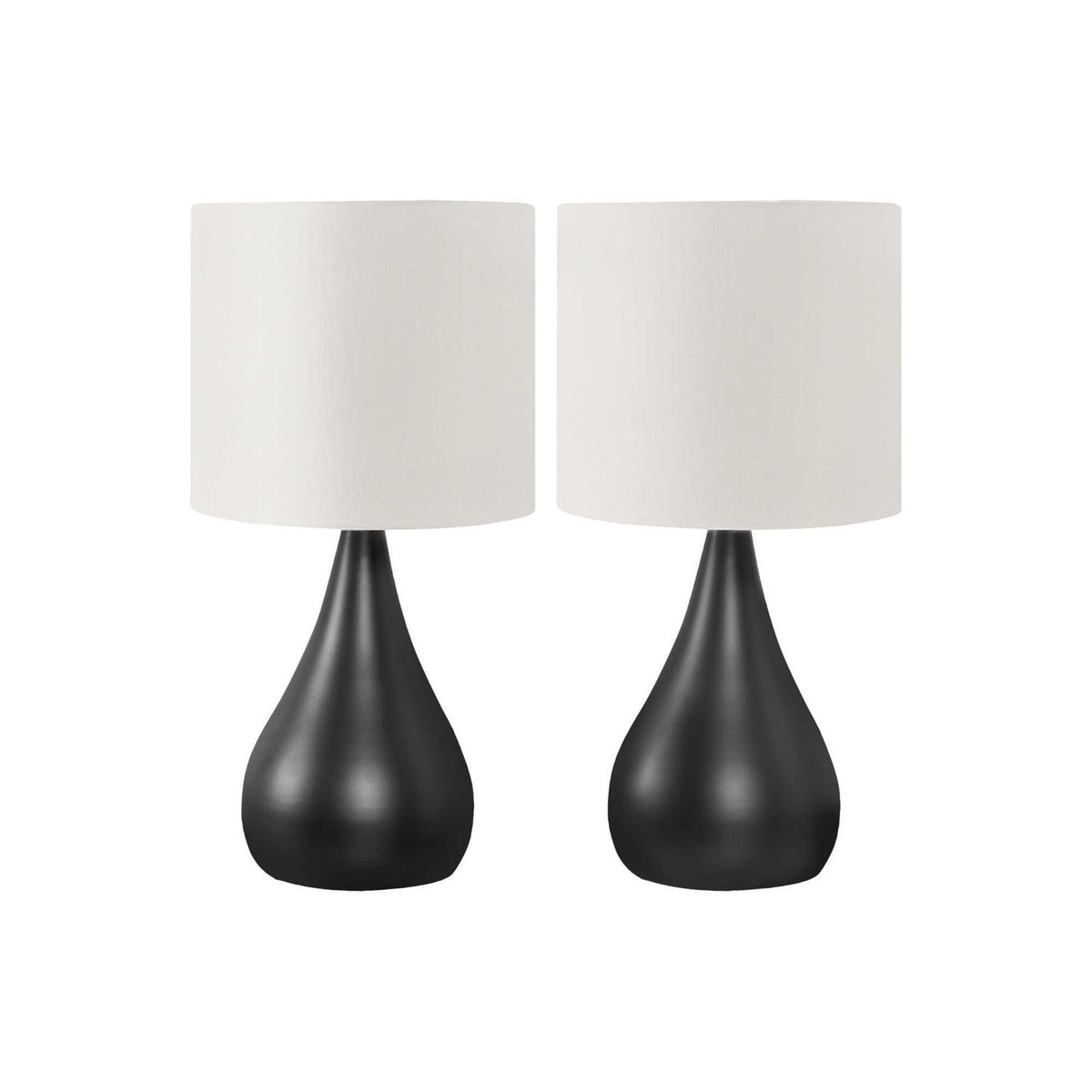 Lighting, Table Lamp, Contemporary (Set of 2) - Black by Unique Piece Furniture