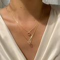 Dainty Diamond Heart Necklace Tiny Love Heart Everyday Necklace by DailySale