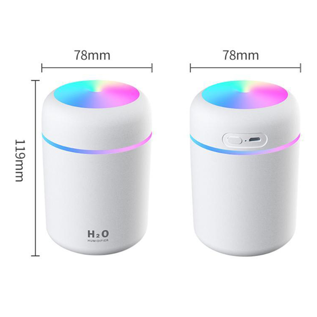 Portable Air Humidifier Diffuser for Car and Home Aromatherapy by Teal Simba