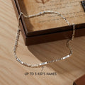 Dad Necklace With Kids Names, Engraved Dad Necklace by Green Millie