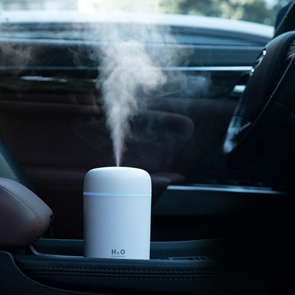 Portable Air Humidifier Diffuser for Car and Home Aromatherapy by Teal Simba
