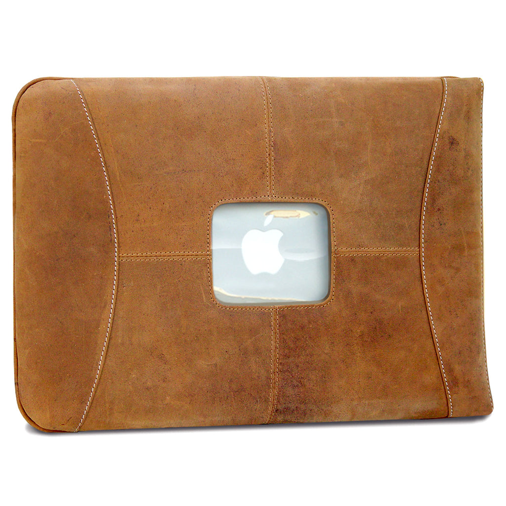 MacCase Premium Leather 16" MacBook Pro Messenger Bag by Ochre Eurybia