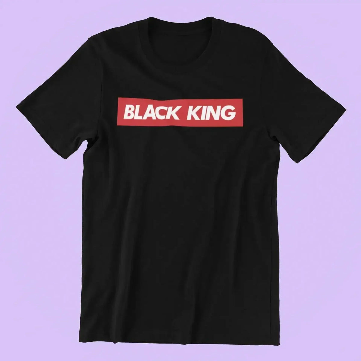 Black King T-Shirt | Premium Gildan Tee, 100% Cotton by Femstylo