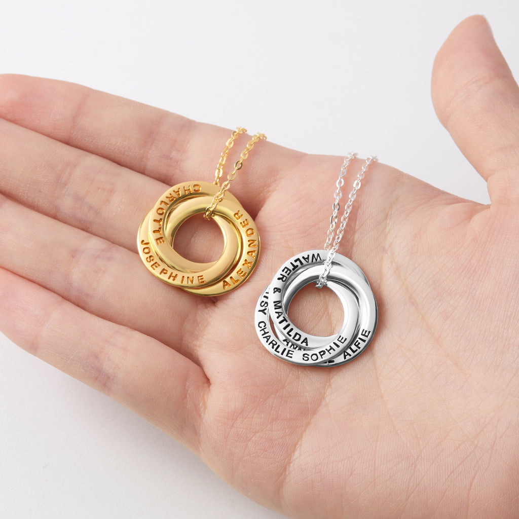 Children Name Necklace, Personalized Grandma Gift, Family Necklace - Goddess Imports Marketplace