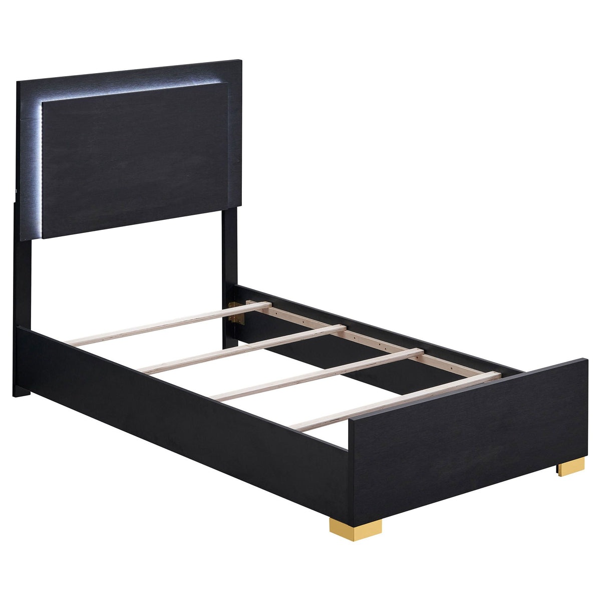 Marceline 4-piece Twin Bedroom Set Black by Unique Piece Furniture