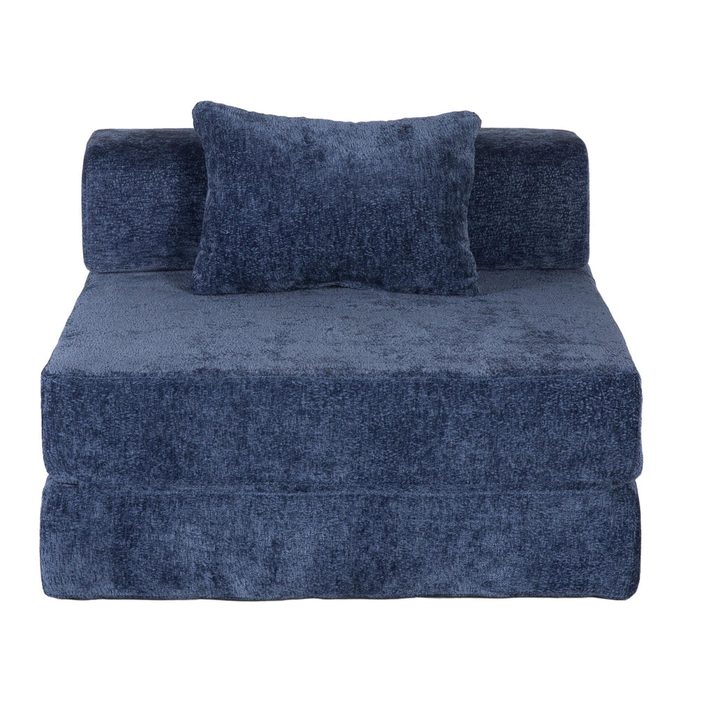 Convertible Floor Sofa Bed With Fixed Shape Frame For Living Room by Unique Piece Furniture