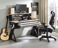 Eleazar - Music Recording Studio Desk - Natural Oak by Unique Piece Furniture