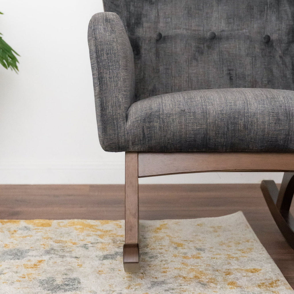 Alistair - Rocking Chair - Brown / Dark Gray by Unique Piece Furniture