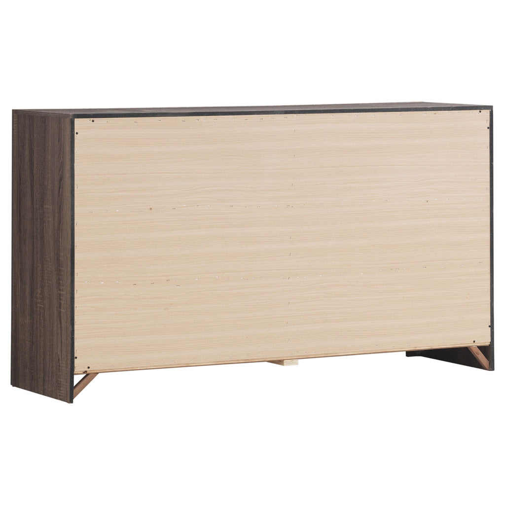 Brantford 6-drawer Dresser Barrel Oak by Unique Piece Furniture