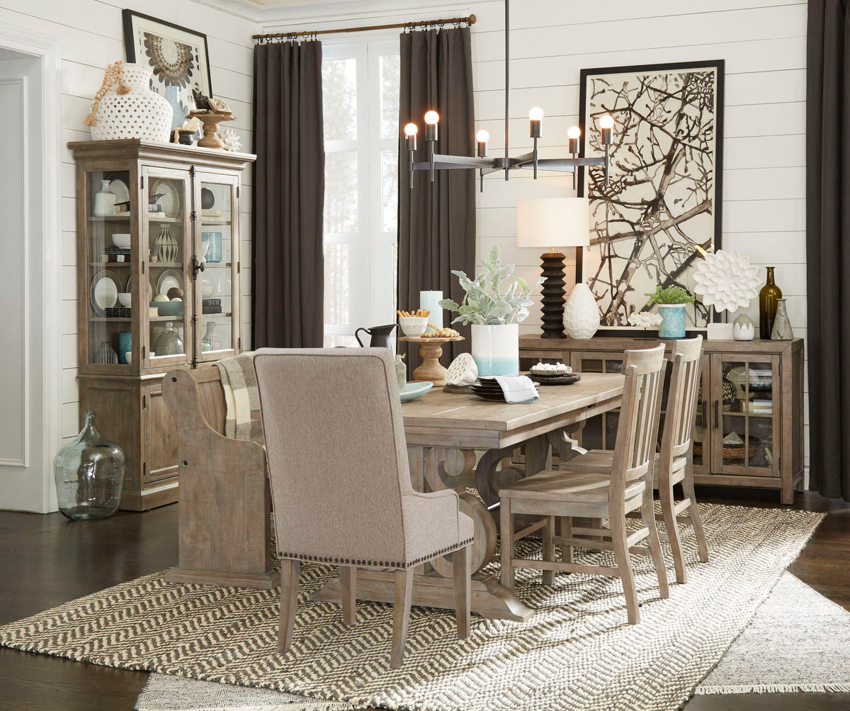 Tinley Park - Rectangular Dining Table - Dove Tail Gray by Unique Piece Furniture