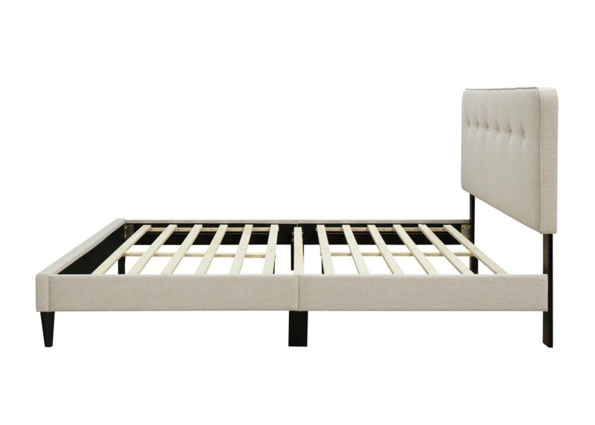 Upholstered Bed Compact With USB by Unique Piece Furniture