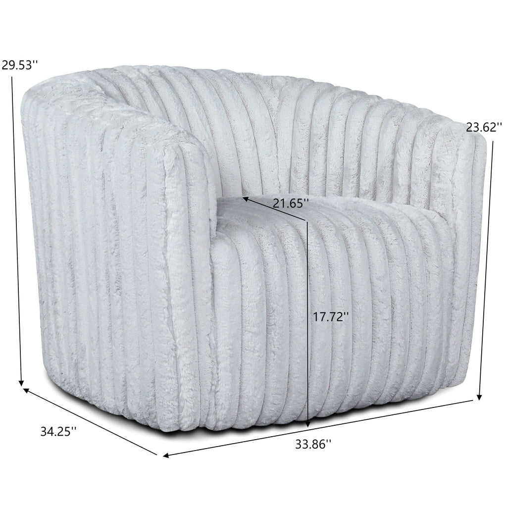 Mira - Modern Comfort Swivel Chair by Unique Piece Furniture