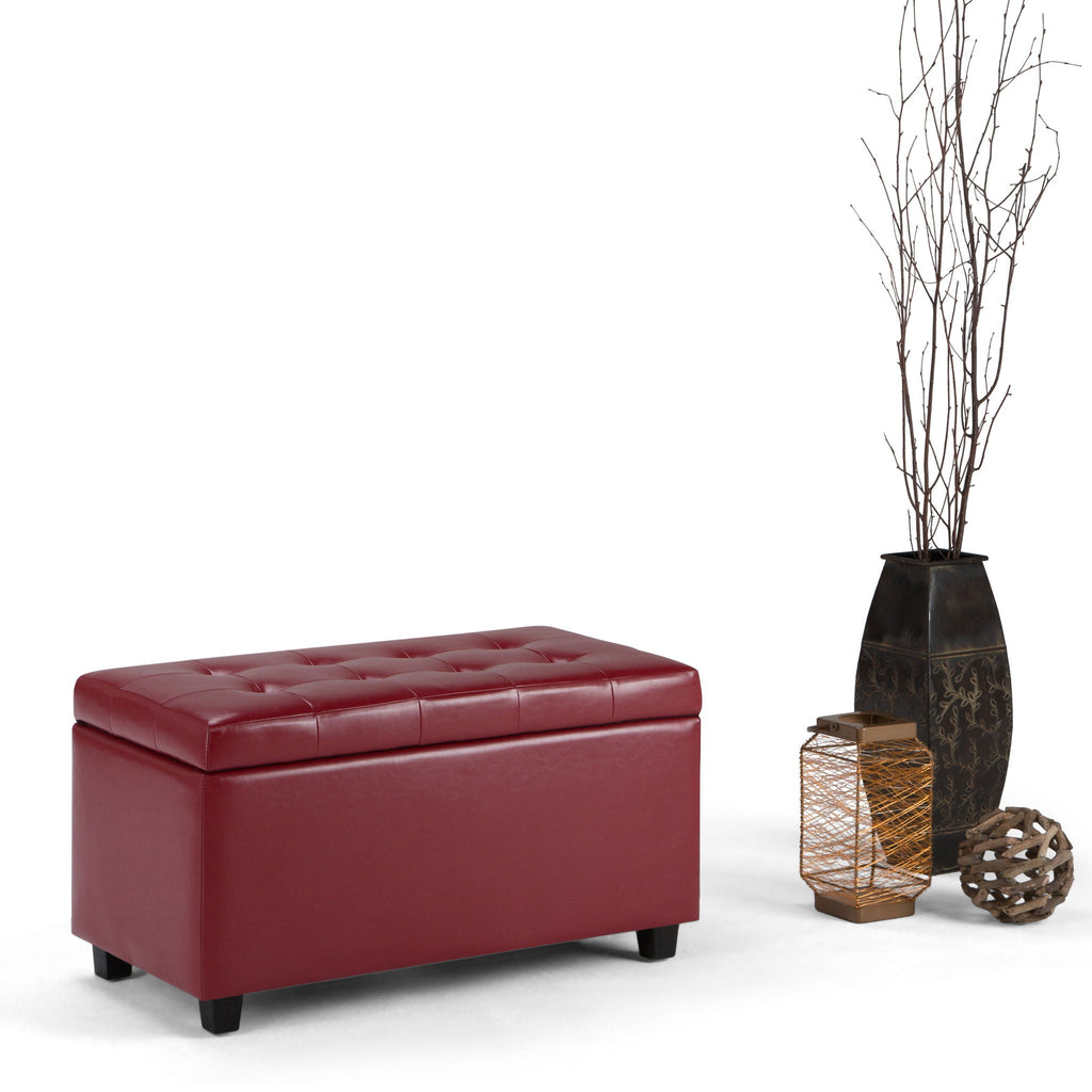 Cosmopolitan - Upholstered Storage Ottoman by Unique Piece Furniture