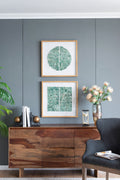 Elos Stone Shadow Boxes Wall Art (Set of 2) - Multicolor by Unique Piece Furniture