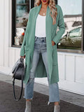 Open Front Dropped Shoulder Outerwear by Wild and Free Boutique