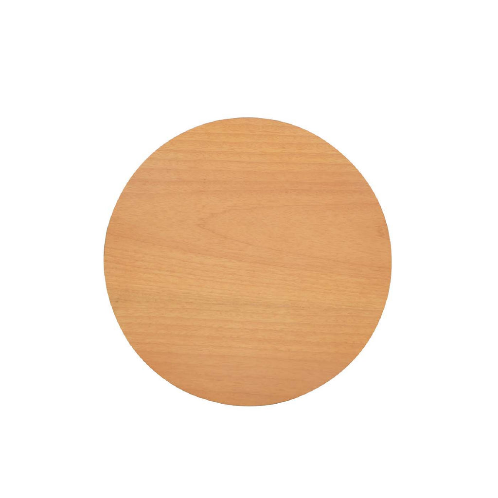 Cabana - Round Cane Storage Side Table - Natural Brown Oak by Unique Piece Furniture