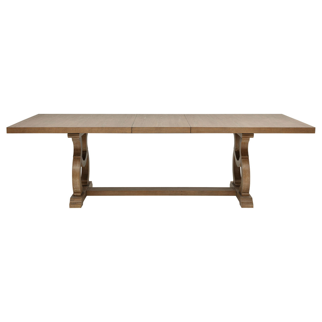 Brockway 5-piece Extension Leaf Dining Set Barley Brown by Unique Piece Furniture