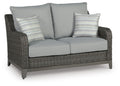 Elite Park - Loveseat w/Cushion - Gray by Unique Piece Furniture