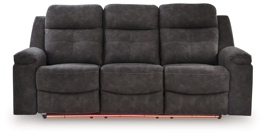 Brysonview - Reclining Sofa - Charcoal by Unique Piece Furniture