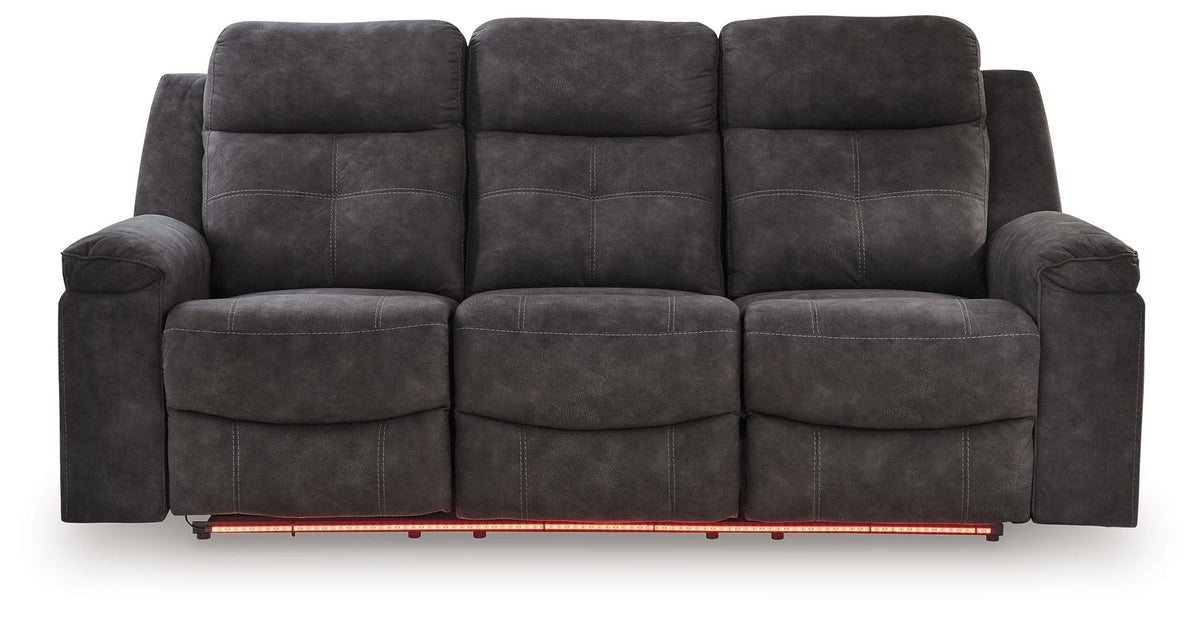 Brysonview - Reclining Sofa - Charcoal by Unique Piece Furniture