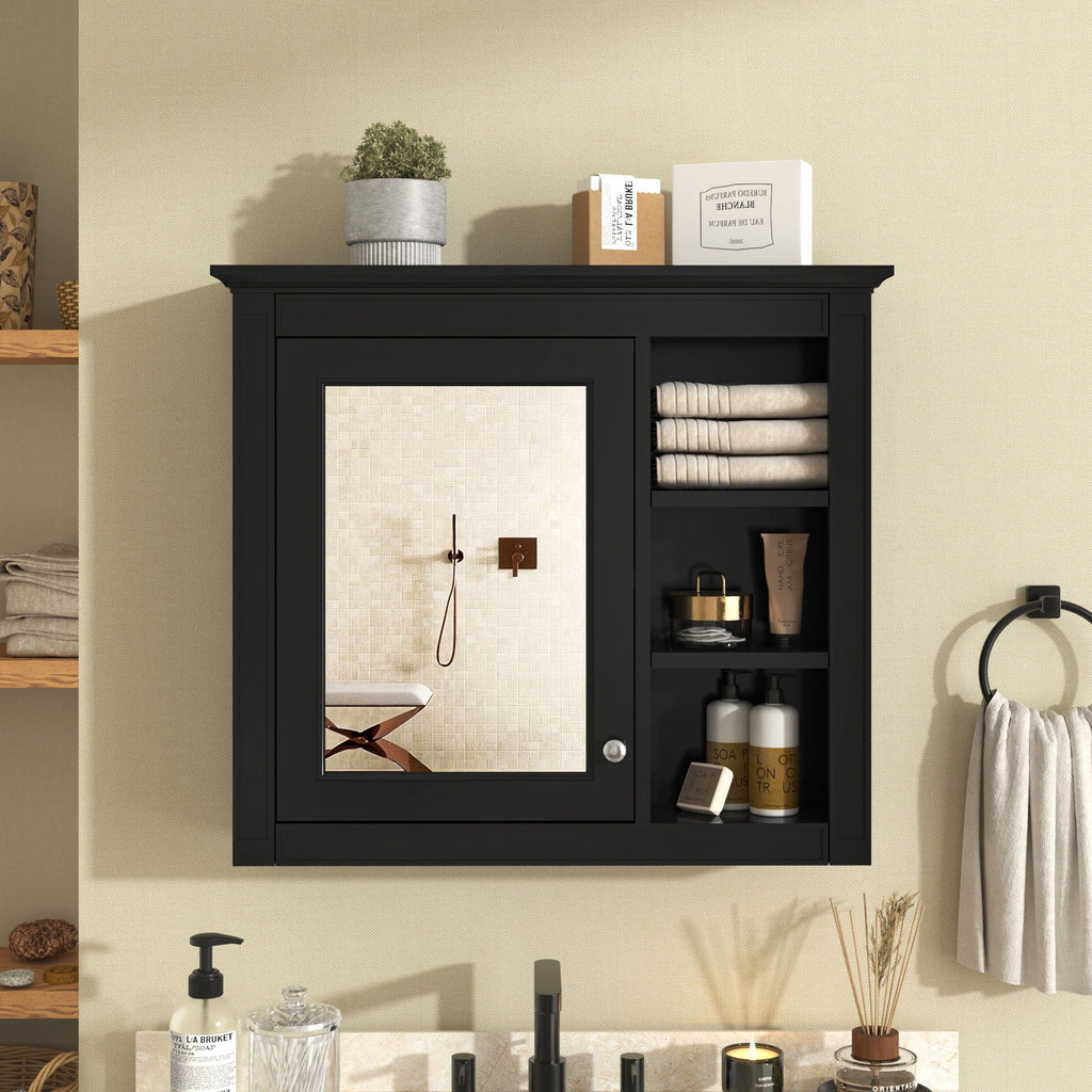 Modern Wall-Mounted Medicine Cabinet With Mirror by Unique Piece Furniture